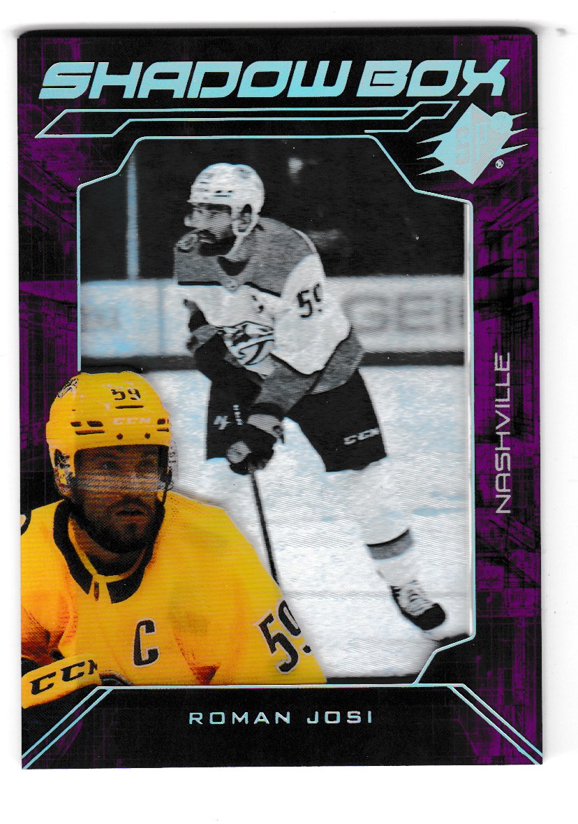 2020-21 SPx Shadow Box #SB26 Roman Josi (image for) 2020-21 SPx Shadow Box #SB26 Roman Josi
